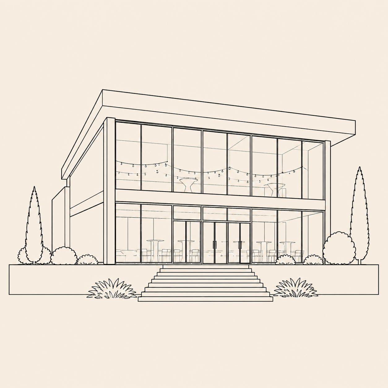 Ілюстрація ресторану Casa Ricca